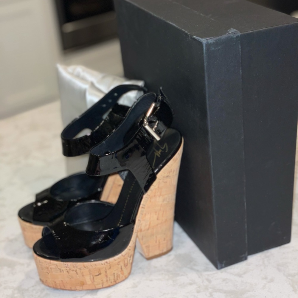 Giuseppe Zanotti Vernice Wedge